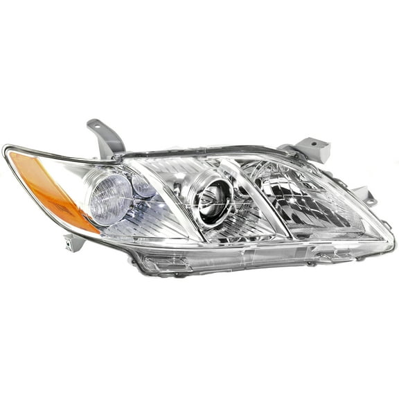 Headlight Compatible With 2007-2009 Toyota Camry Right Passenger Halogen