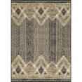 thumbnail image 6 of Unique Loom Outdoor Modern Collection Area Rug - Aero (5' 1" x 7' 1" Rectangle Charcoal/Yellow), 6 of 9