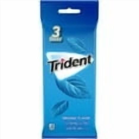 Trident Sugar Free Gum, Original, 3 Packs of 14 Pieces (42 Total Pieces)