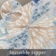 thumbnail image 7 of Summer Coral Throw Pillow Cover 20 x 36 Inch Decorative Pillow Cover Vintage Coastal Ocean Blue Green Plant Lumbar Pillowcase Seasonal Rectangle Cushion Case for Couch Sofa Bed Living Room, 7 of 7
