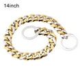 thumbnail image 3 of Happy Date Chain Dog Training Choke Collar, Adjustable Stainless Steel Chain Slip Collar, Strong, Durable, Weather Proof, Tarnish Resistant Metal Chain, Best for Small Medium Large Dogs, 3 of 3