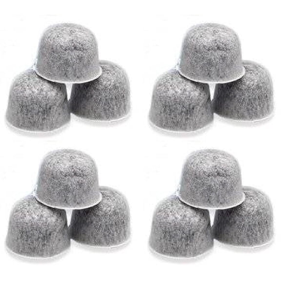 Activated Carcoal Water Filters Replaces Capresso 4440.90 By NISPIRA, 12 Filters