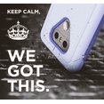 thumbnail image 3 of LG G6 Case, Protective Strong Impact Armor (dual layer protection) Rebel Series By Encased (Periwinkle Purple), 3 of 3