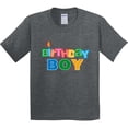 thumbnail image 3 of Inktastic Birthday Boy Letters Youth T-Shirt, 3 of 5
