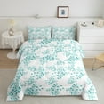 thumbnail image 2 of Manfei Cherry Blossom 3 Pieces Queen Comforter Set,Chic Flower Ultra Soft Bedding Sets,Japanese Style Bedding Comforter Set,Super Cozy Girls Bedroom Decor,Reversible, 2 of 8