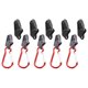 thumbnail image 4 of Juego de 10 pinzas de cocodrilo para toldo de exterior con clip fijo y lona resistente al viento, 4 of 4
