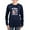 Navy, variant on CafePress - Will Trade Wife For Easter Candy Women's Long Sleeve T Shirt - Women's Long Sleeve Graphic Tee Casual Fit