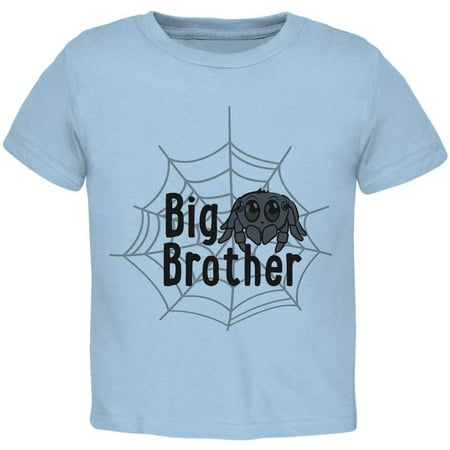 

Big Brother Cute Spider Toddler T Shirt Light Blue 4T