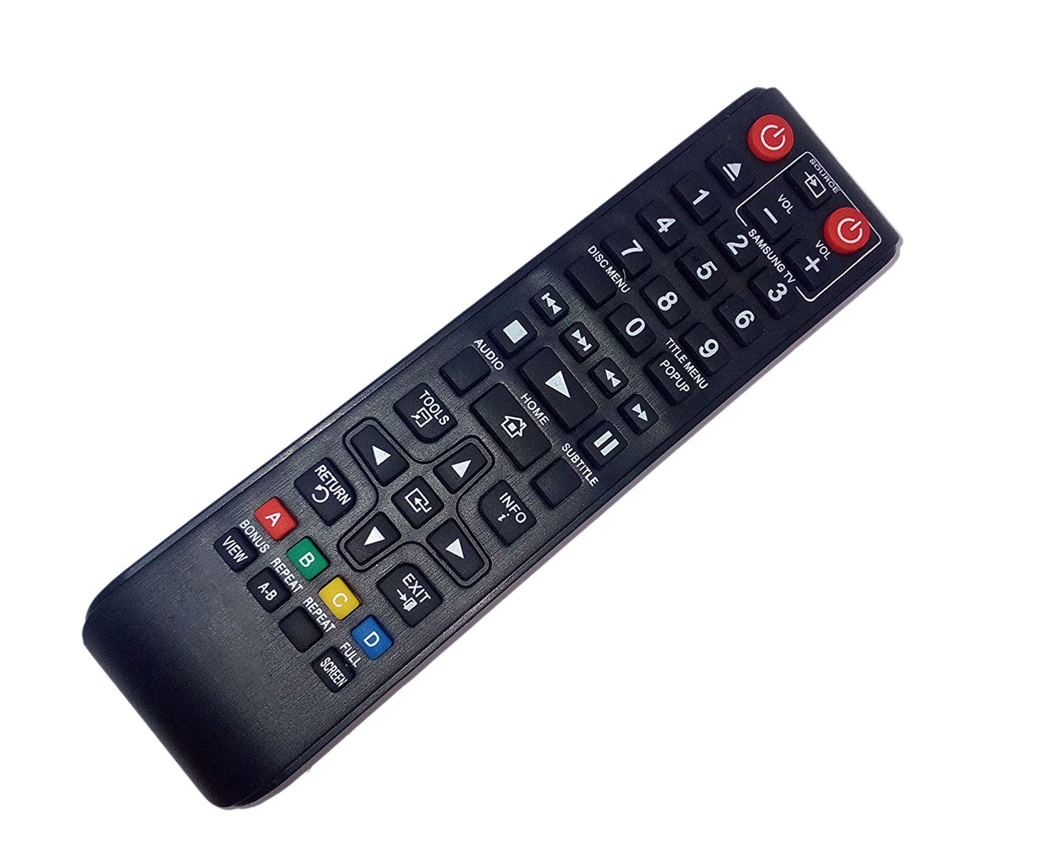 Replaced Remote Control Compatible for Samsung BDHM51 BDJM57C BDH5100 BDHM59ZA BDJM59ZA BD
