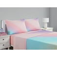 thumbnail image 3 of Your Zone Kids Super Soft Microfiber Sheet Set, Ombre, Full, 4 Piece, 3 of 14