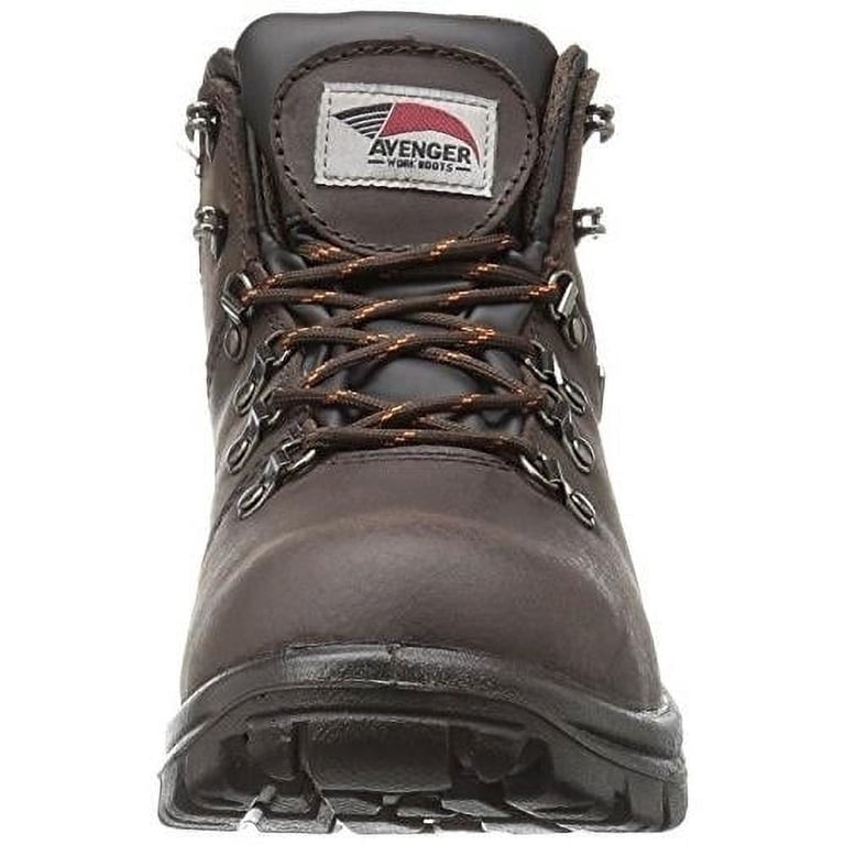 Nautilus Men\'s Dark Brown Leather Boots, Outdoor Work, Warm. Men main image 3