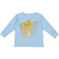 thumbnail image 3 of Inktastic Trombone Line Boys or Girls Long Sleeve Toddler T-Shirt, 3 of 5