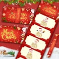 thumbnail image 3 of Taicans Gift Card Holder & Christmas Money Envelope - Santa Claus Surprise Red Folding Design for Cash,Birthday Gifts,Holiday Occasions (1 Count) - Easy Fold Gift Presentation, 3 of 5