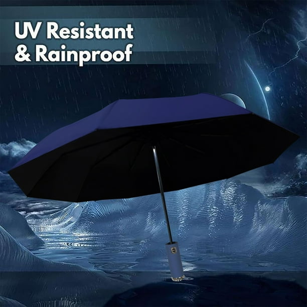 Amazon.com: Automatic Inverted Folding Travel Umbrella With