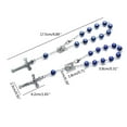 thumbnail image 3 of ZPAQI Pearl Finger Rosaries Baptism Rosary Small Rosary with Cross Party Favor, 3 of 21
