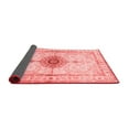 thumbnail image 2 of Ahgly Company Indoor Square Medallion Red Traditional Area Rugs, 6' Square, 2 of 4