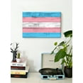 thumbnail image 2 of Awkward Styles Transgender Pride Flag Canvas Decor Transgender Flag Illustration LGBTQ Flag Room Wall Art Pink Canvas Decals Room Decor Gay Room Decorations Gay Flag Room Wall Decor Blue Decor, 2 of 7