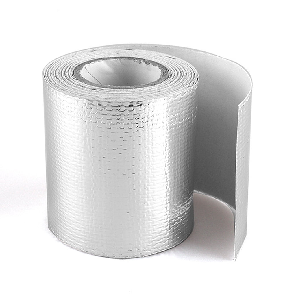 SmaringRobot 1Pcs Premium Aluminum Tape, Silver Fiberglass Foil Tapes, High Temperature Adhesive Insulation Tape, Thermal Duct Tape for Ductwork