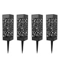 thumbnail image 4 of Luces Solares Al Aire Libre, material de césped solar impermeable con abn control de luz, patio de patio para jardín, 4 of 7