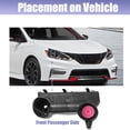 thumbnail image 4 of Unique Bargains Right Side Front Bumper Mounting Support Bracket No.622216CT0A for Nissan Altima 2019 2020 Black, 4 of 7