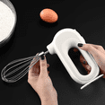 thumbnail image 3 of Kitchen aid stand hand electric small mini cordless cake food baking mixer whisker, whisk mint green kitchen accessories handheld household mixers egg beater stirrer peanut butter stirrer, 3 of 5