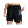 thumbnail image 2 of Franhais Men Casual Sports Shorts, Quick-drying Solid Color Running Training Fitness Short Pants with Pockets, 2 of 6