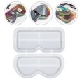 thumbnail image 3 of 2Pcs Glasses Tray Casting Mold DIY Epoxy Mold Glasses Tray Holder Making Mold, 3 of 3