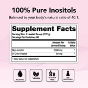 Theralogix Ovasitol Inositol Powder - 30-Day Supply - Hormone Balance & Ovarian Support* - NSF Certified