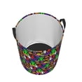 thumbnail image 3 of Garten Of Banban Large Laundry Hamper Collapsible Laundry Basket With Handles, Tall Storage Basket For Blanket, Toys, Dirty Clothes In Living Room, Bedroom, Bathroom, Nursery, 3 of 7