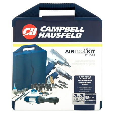 Campbell Hausfeld Air Tool Kit, 62 count