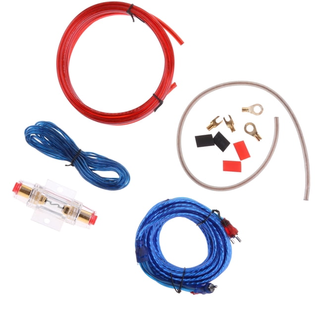 1500W Instalación del amplificador KIT Profesional Audio del coche Energía Cable del sonido Cable Sunnimix Amplificador de cableado