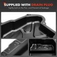 thumbnail image 6 of A-Premium Transmission Oil Pan with Drain Plug Compatible with Mercedes-Benz CLA250 2014-2021, CLA35 AMG 2020-2021, CLA45 AMG 2014-2021, GLA250, GLA45 AMG, A220, A35 AMG, 2.0L, Replace # A2463700112, 6 of 9