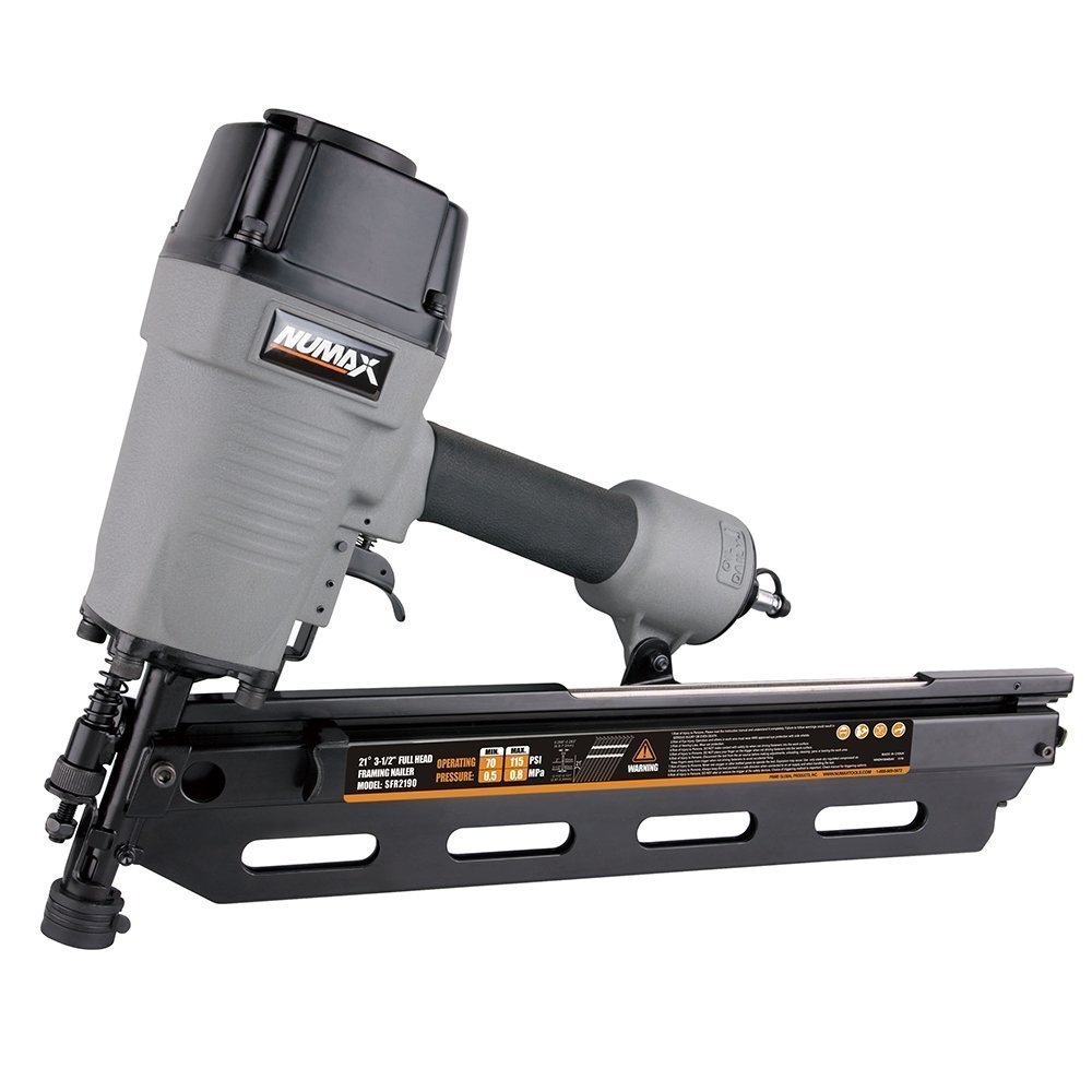 NuMax Pneumatic Framing Nailer and Palm Nailer Kit photo 2