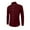 #447-Wine, variant on Handshe Men's Solid Color Corduroy Shirt Jacket, Casual Button Front Collar Pocket Open Front Shirt for Autumn, Fall Casual Outwear Coats,Plus Size