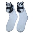 thumbnail image 3 of Calcetines Adorables Para Dormir, Ideales Para Mujer Y Adultos. Calcetines De Otoño E Invierno Con Forma De Animales. Panda, 3 of 10
