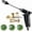 Set B, variant on 2026 Upgrade Turn Any Hose into a High Pressure Water Cleaning Jet, Power Jet Washer with High Pressure Hose Nozzle, Multi Function Lawn & Garden Watering Sprayer for Yard Car (Set B)