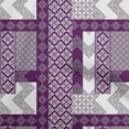 thumbnail image 1 of oneOone Viscose Chiffon Wine Fabric Block Craft Projects Decor Fabric Printed By The Yard 42 Inch Wide, 1 of 5