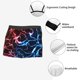 thumbnail image 3 of Balery Red And Blue Lightning Calzoncillos bóxer para hombre, ropa interior de algodón suave y transpirable con cinturilla de nailon-X-Large, 3 of 5