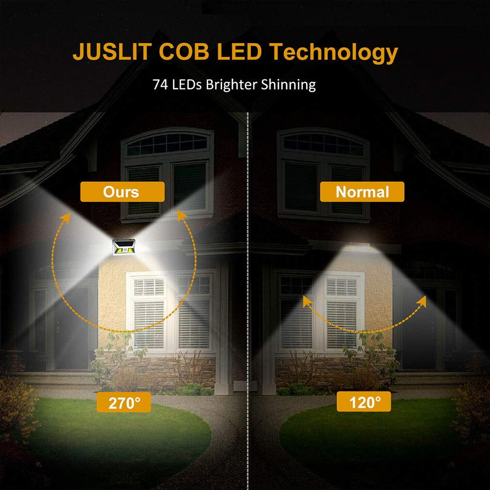 Juslit Solar Lights Outdoor Juslit Solar Lights Outdoor