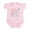 Petal Pink, variant on CafePress - Artist Like Mommy Infant Bodysuit - Baby Light Bodysuit, Size Newborn - 24 Months