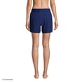 thumbnail image 2 of Lands' End Women's Curvy Fit 5" Quick Dry Board Shorts Swim Shorts with Panty, 2 of 6
