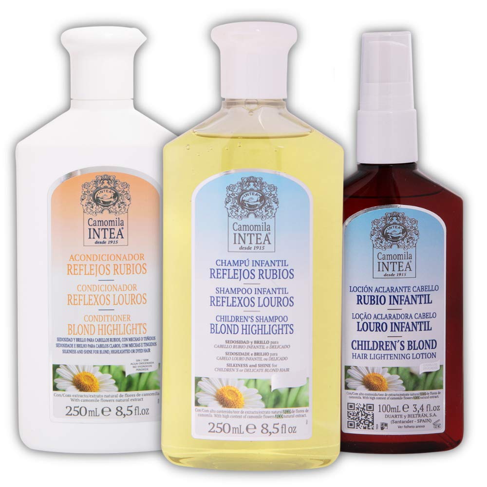 Camomila Intea Kids 3In1 Hair Lightener Kit Blonder Lightening Set