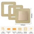thumbnail image 2 of Signature Collection Screwless Wall Plate, Slightly Larger Size for Enhanced Coverage, Protects Switches from Fingerprints, Versatile Application for Various Rooms, 2 of 7