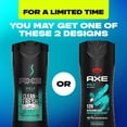 thumbnail image 2 of AXE Body Wash Apollo 4 HYZ01 Count for Long Lasting Freshness Sage & Cedarwood Men's Body Wash with Odor-Busting Prebiotics 16 oz, 2 of 3