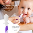 thumbnail image 4 of Cherish Baby Care Toothbrush Set (3-24 Months) - 3-Pack Finger, Training & Toddler Toothbrushes, BPA-Free, Newborn Essentials, 4 of 7