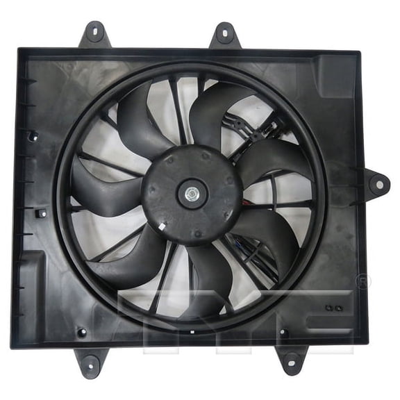 Dual Radiator and Condenser Fan Assembly Fits 2005 Chrysler PT Cruiser