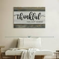 thumbnail image 2 of Elephant Stock Thankful For Every Moment Quote Wall Art - Horizontal Canvas Wall Art - Living Room Wall Decor - Inspirational And Typography Canvas - Black And Gray Decor - 39" x 26", 2 of 8