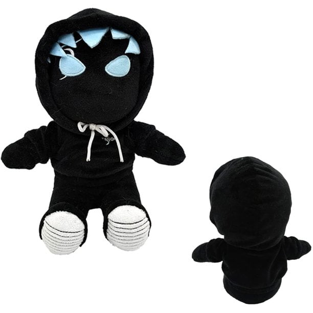 Liyucwill Tanqr Plush,8.27in Grim Black Face Tanqr Stuffed Animal Doll