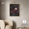 thumbnail image 5 of Vintage Dark Roses Canvas Gothic Art Prints by Art Remedy, Gold Frame, 24 x 30, 5 of 7