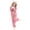 Pink, variant on CUZIBR Toddler Girl Bear Ear Onesie Fuzzy Hooded Jumpsuit Pajamas Zip-Up Long Sleeve Funny Loungewear,Coffee,4-5 Years